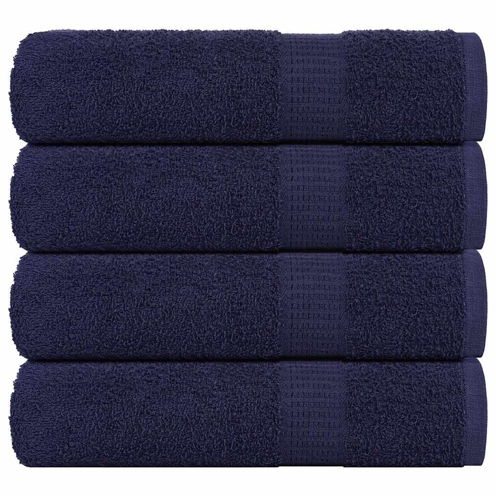 Handtücher FROGN 4 Stk. Marineblau 50x100 cm 360 g/m²