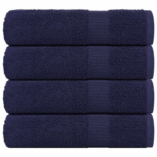 Handtücher FROGN 4 Stk. Marineblau 50x100 cm 360 g/m²