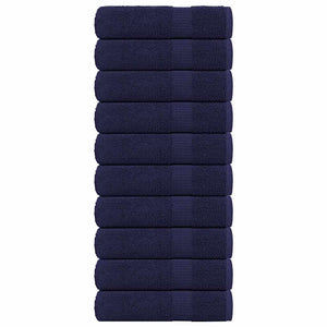 Handtücher FROGN 10 Stk. Marineblau 50x100 cm 360 g/m²