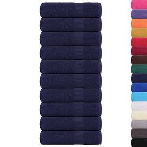 Handtücher FROGN 10 Stk. Marineblau 50x100 cm 360 g/m²
