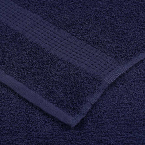 Handtücher FROGN 10 Stk. Marineblau 50x100 cm 360 g/m²