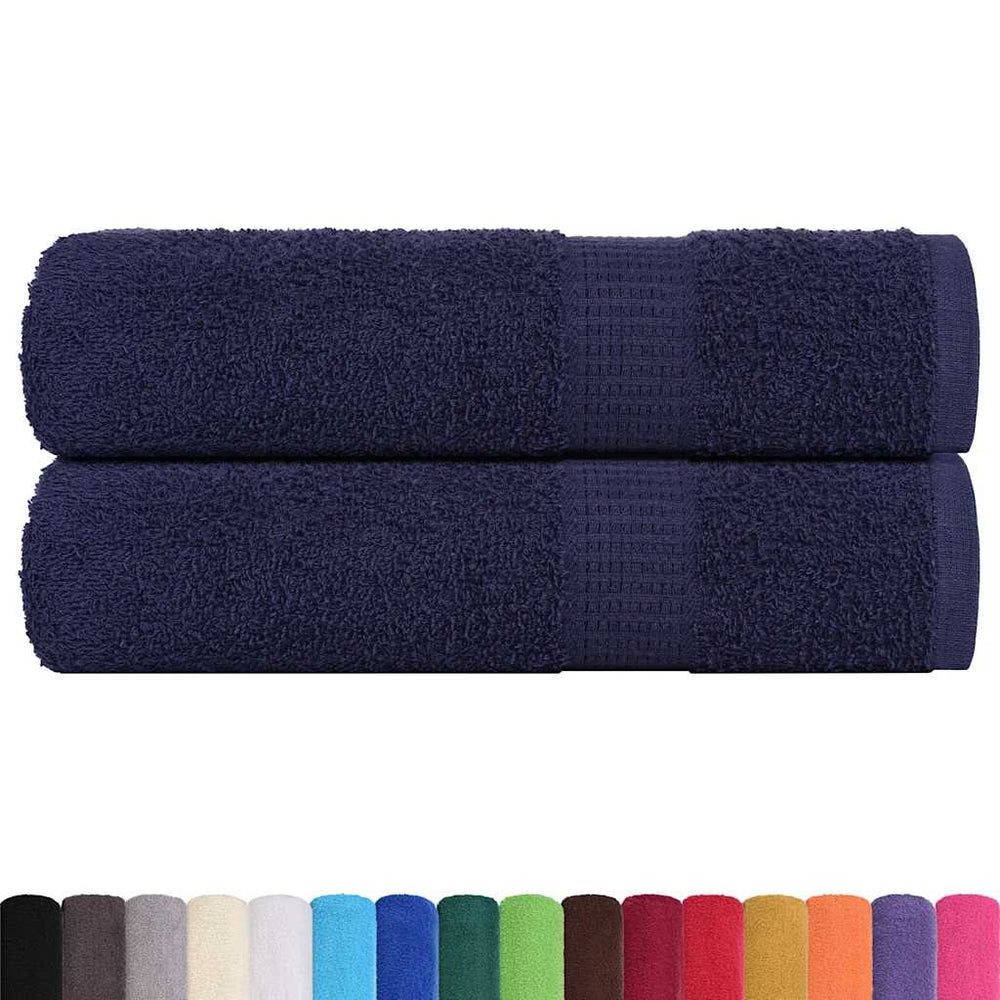Duschtücher FROGN 2 Stk. Marineblau 70x140 cm 360 g/m²