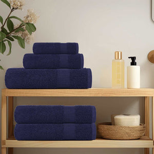 Duschtücher FROGN 2 Stk. Marineblau 70x140 cm 360 g/m²