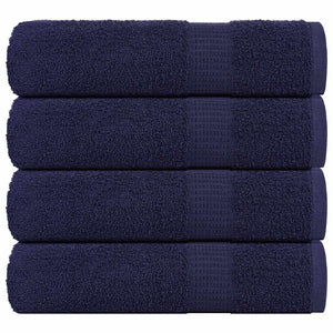 Duschtücher FROGN 4 Stk. Marineblau 70x140 cm 360 g/m²