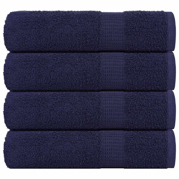 Duschtücher FROGN 4 Stk. Marineblau 70x140 cm 360 g/m²