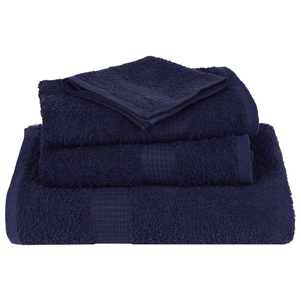 Duschtücher FROGN 4 Stk. Marineblau 70x140 cm 360 g/m²