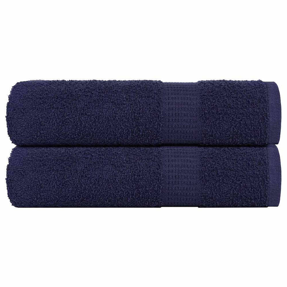 Badetücher FROGN 2 Stk. Marineblau 100x150 cm 360 g/m²