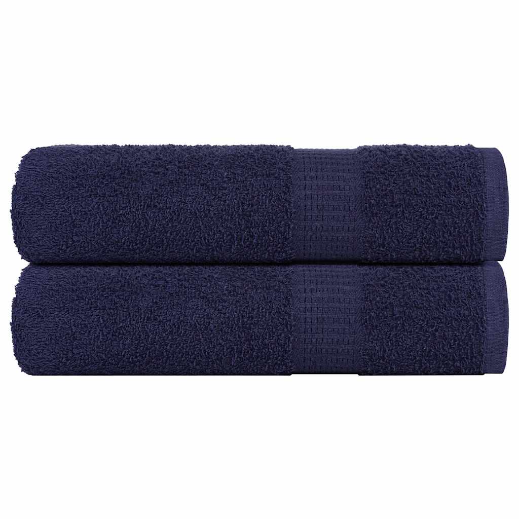 Badetücher FROGN 2 Stk. Marineblau 100x150 cm 360 g/m²
