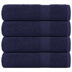 Badetücher FROGN 4-teilig Marineblau 100x150 cm 360 g/m²