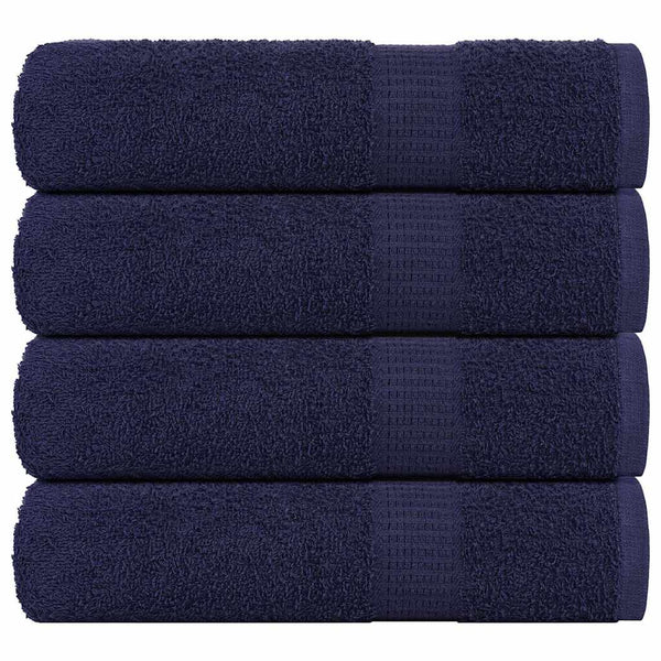 Badetücher FROGN 4-teilig Marineblau 100x150 cm 360 g/m²