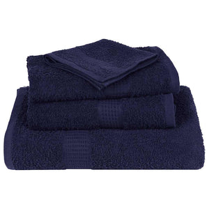 Badetücher FROGN 4-teilig Marineblau 100x150 cm 360 g/m²