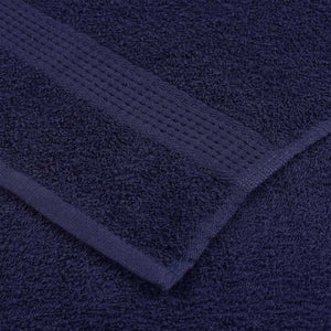 Saunatücher FROGN 10 Stk. Marineblau 80x200 cm 360 g/m²