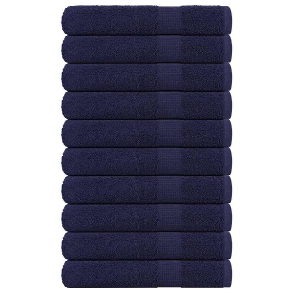 Handtücher FROGN 10 Stk. Marineblau 100x200 cm 360 g/m²
