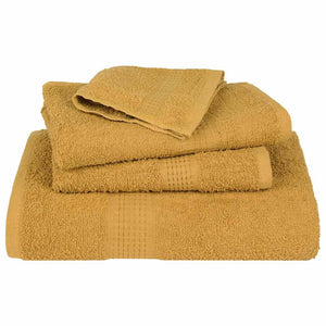 Waschtücher FROGN 4 Stk. Gold 30x30 cm 360 g/m²