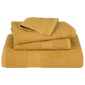 Gästetücher FROGN 4 Stk. Gold 30x50 cm 360 g/m²