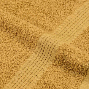 Handtücher FROGN 2 Stk. Gold 50x100 cm 360 g/m²