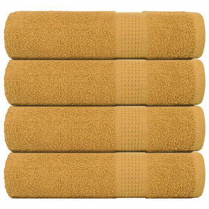 Handtücher FROGN 4 Stk. Gold 50x100 cm 360 g/m²