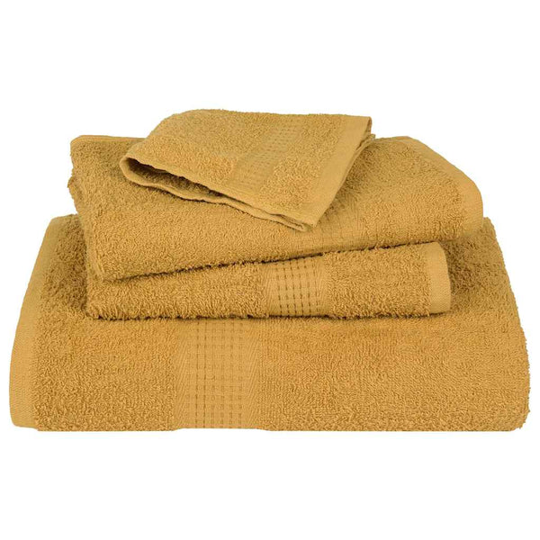 Handtücher FROGN 4 Stk. Gold 50x100 cm 360 g/m²