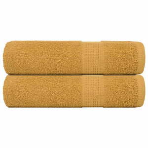 Duschtücher FROGN 2 Stk. Gold 70x140 cm 360 g/m²