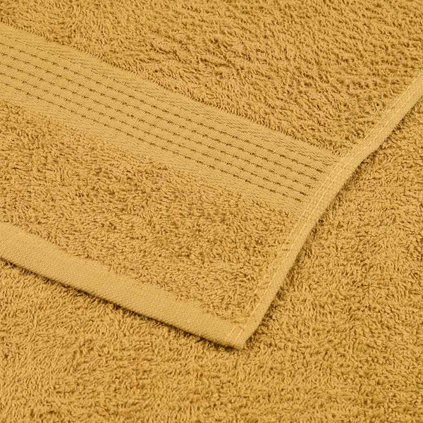 Badetücher FROGN 4 Stk. Gold 100x150 cm 360 g/m²