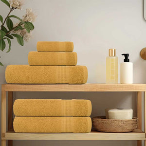 Badetücher FROGN 10 Stk. Gold 100x150 cm 360 g/m²