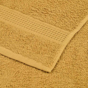 Badetücher FROGN 10 Stk. Gold 100x150 cm 360 g/m²