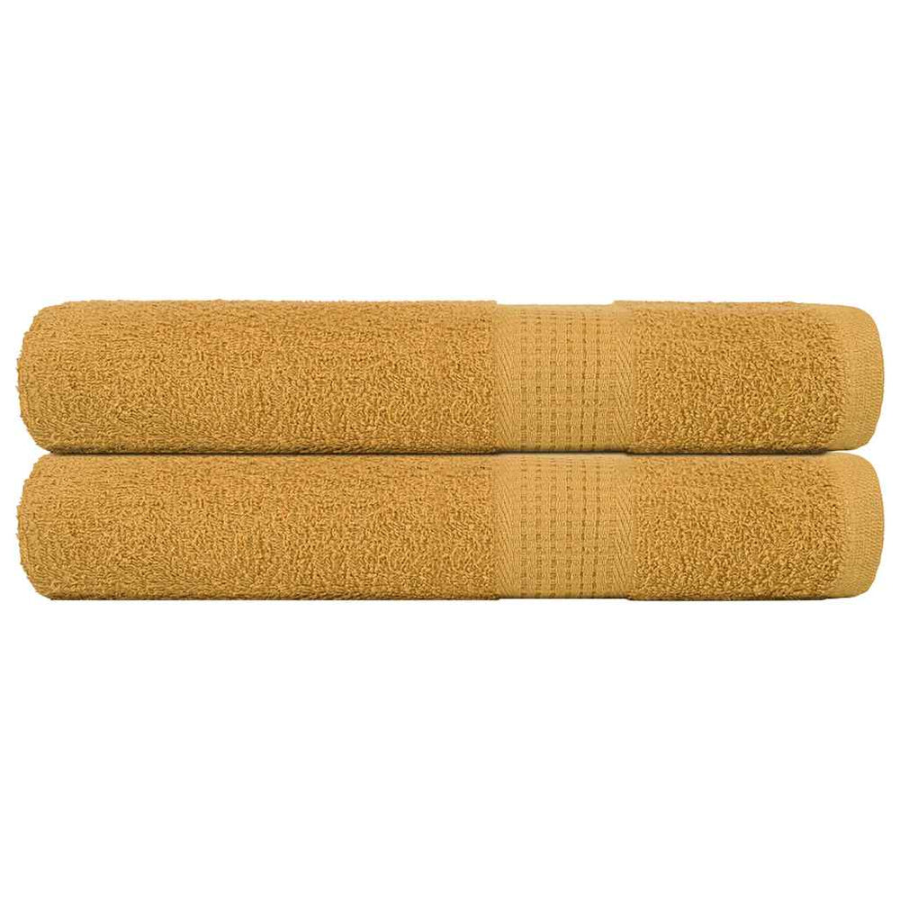 Handtücher FROGN 2 Stk. Gold 100x200 cm 360 g/m²