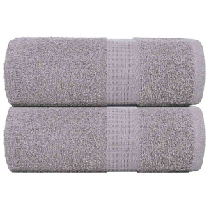 Waschtücher FROGN 2 Stk. Grau 30x30 cm 360 g/m²