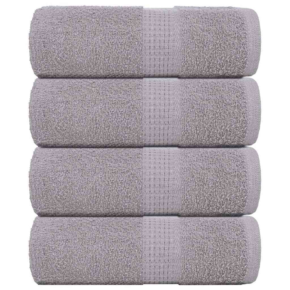Waschtücher FROGN 4 Stk. Grau 30x30 cm 360 g/m²