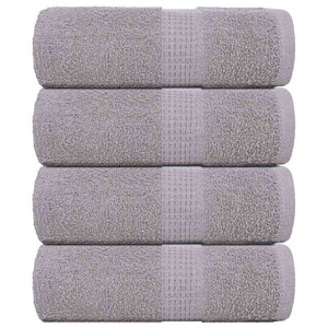 Waschtücher FROGN 4 Stk. Grau 30x30 cm 360 g/m²