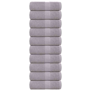 Waschtücher FROGN 10 Stk. Grau 30x30 cm 360 g/m²
