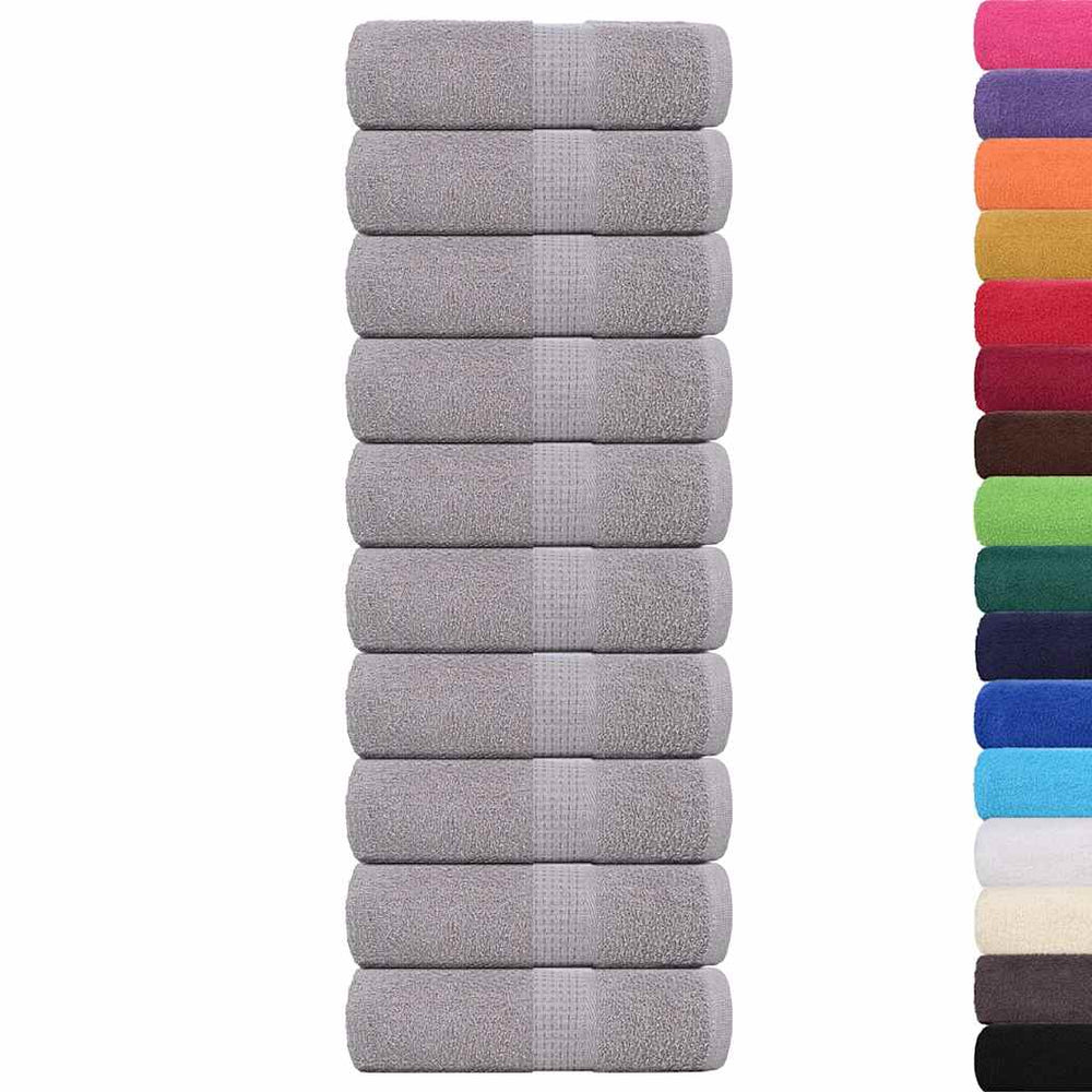 Waschtücher FROGN 10 Stk. Grau 30x30 cm 360 g/m²