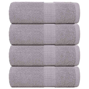 Gästetücher FROGN 4 Stk. Grau 30x50 cm 360 g/m²