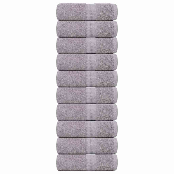 Gästetücher FROGN 10 Stk. Grau 30x50 cm 360 g/m²