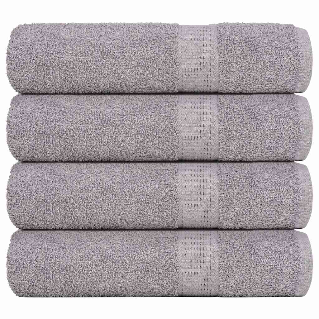 Handtücher FROGN 4 Stk. Grau 50x100 cm 360 g/m²