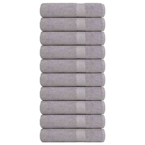 Handtücher FROGN 10 Stk. Grau 50x100 cm 360 g/m²