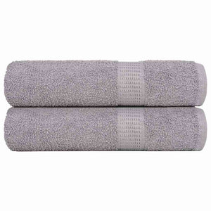 Duschtücher FROGN 2 Stk. Grau 70x140 cm 360 g/m²