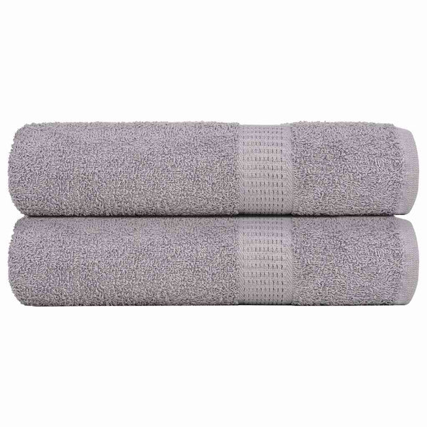 Duschtücher FROGN 2 Stk. Grau 70x140 cm 360 g/m²