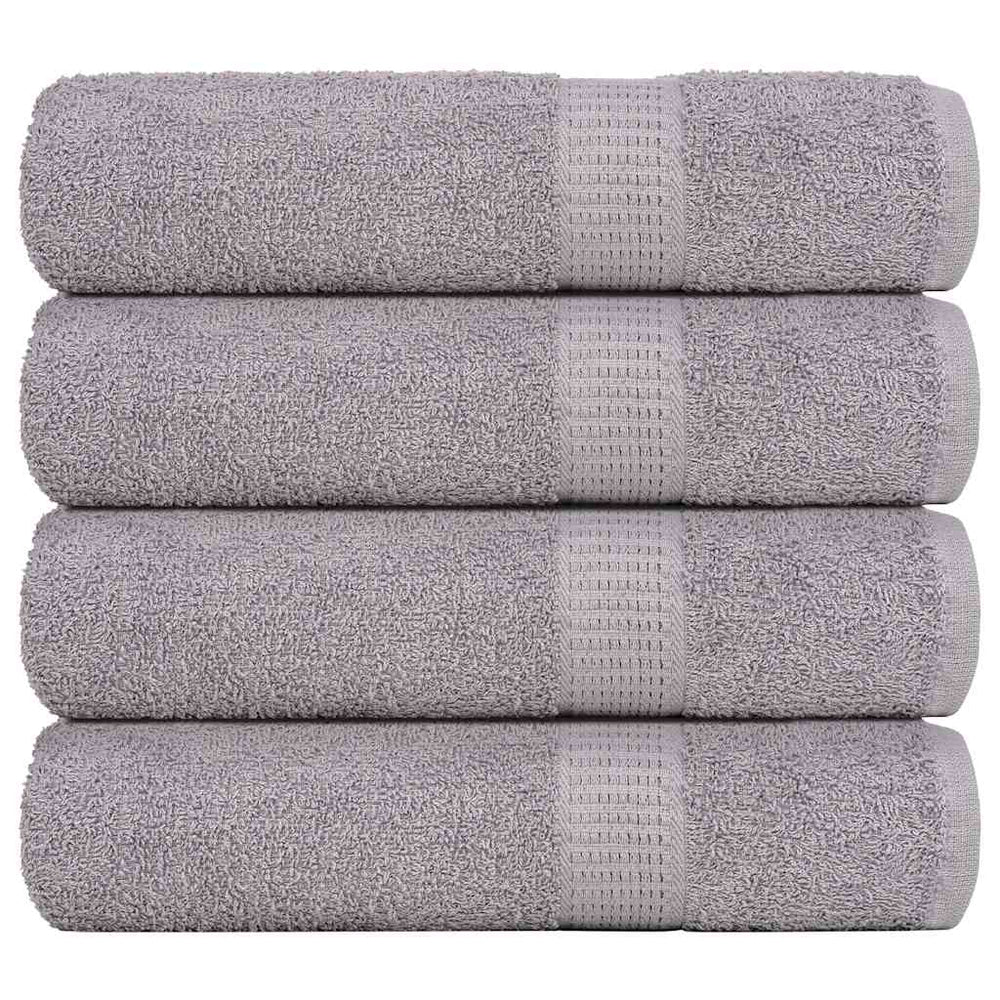 Duschtücher FROGN 4 Stk. Grau 70x140 cm 360 g/m²