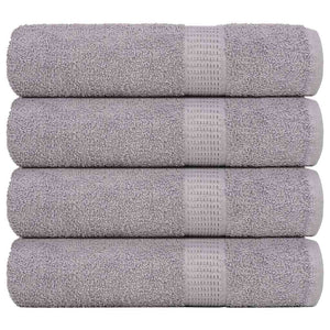 Duschtücher FROGN 4 Stk. Grau 70x140 cm 360 g/m²
