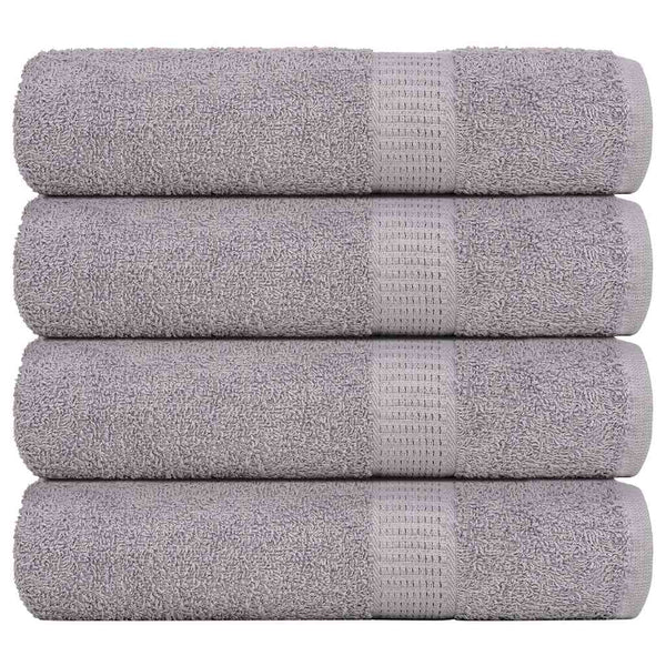 Duschtücher FROGN 4 Stk. Grau 70x140 cm 360 g/m²