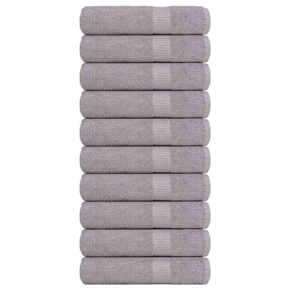 Duschtücher FROGN 10 Stk. Grau 70x140 cm 360 g/m²