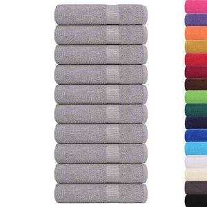 Duschtücher FROGN 10 Stk. Grau 70x140 cm 360 g/m²