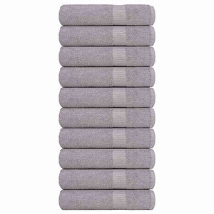 Badetücher FROGN 10 Stk. Grau 100x150 cm 360 g/m²