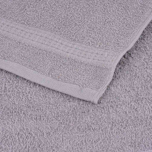 Badetücher FROGN 10 Stk. Grau 100x150 cm 360 g/m²