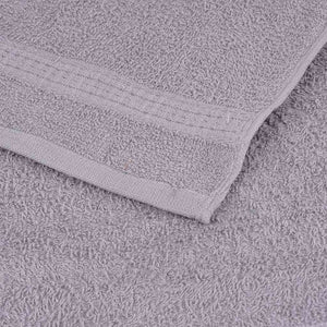 Saunatücher FROGN 2 Stk. Grau 80x200 cm 360 g/m²