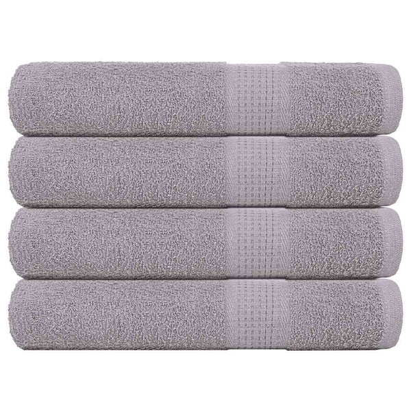 Saunatücher FROGN 4 Stk. Grau 80x200 cm 360 g/m²