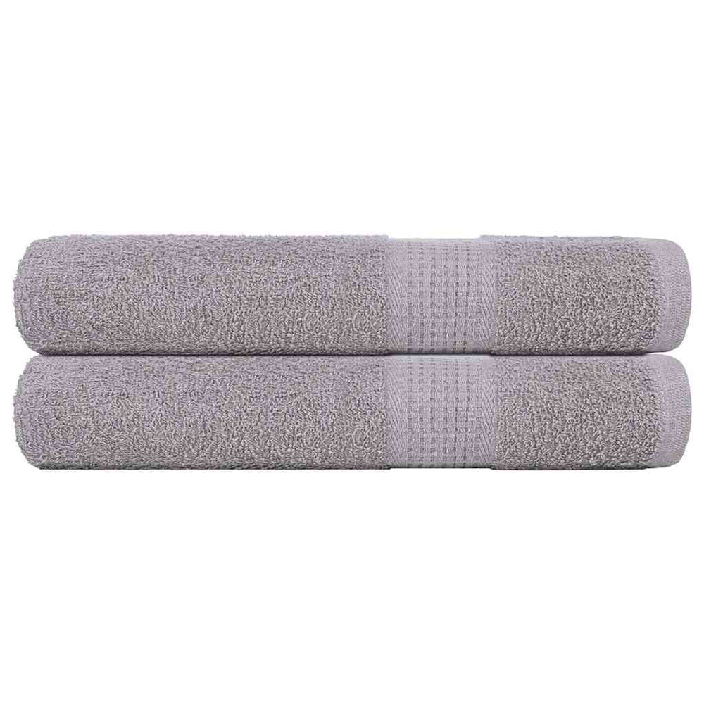 Handtücher FROGN 2 Stk. Grau 100x200 cm 360 g/m²