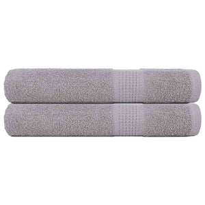 Handtücher FROGN 2 Stk. Grau 100x200 cm 360 g/m²