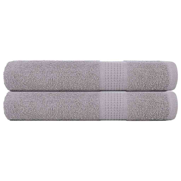 Handtücher FROGN 2 Stk. Grau 100x200 cm 360 g/m²